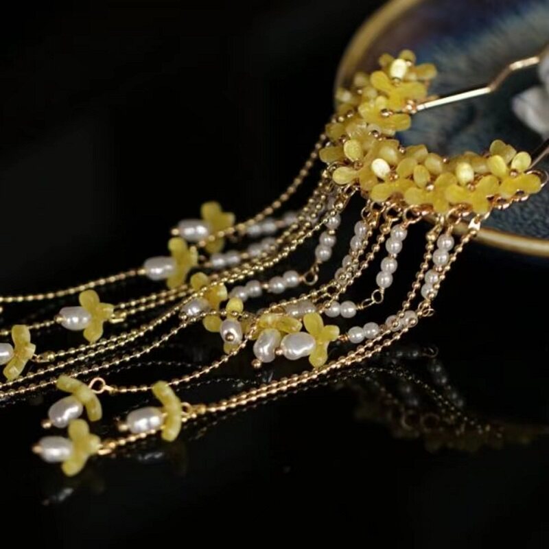 Ancient Style Osmanthus Hairpi - Hanbok Hair Pin review and price