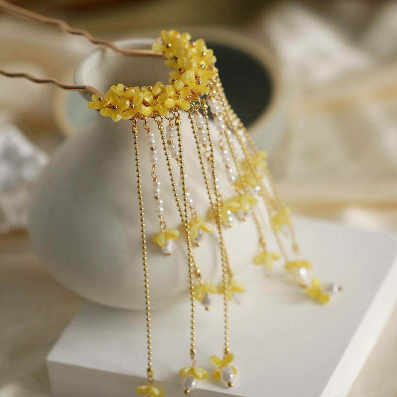 Ancient Style Osmanthus Hairpi - Hanbok Hair Pin review and price