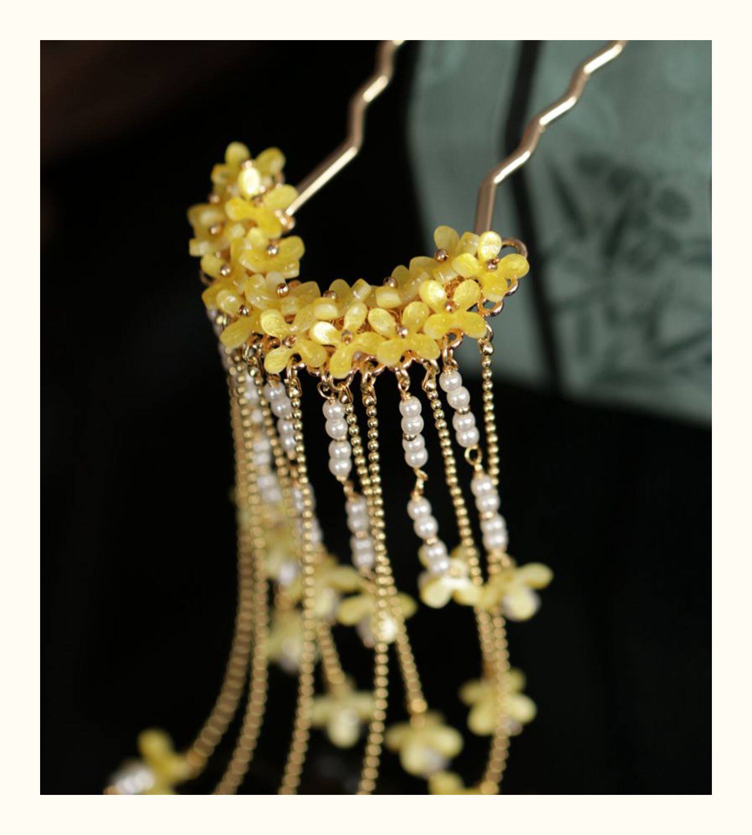 Ancient Style Osmanthus Hairpi - Hanbok Hair Pin review and price