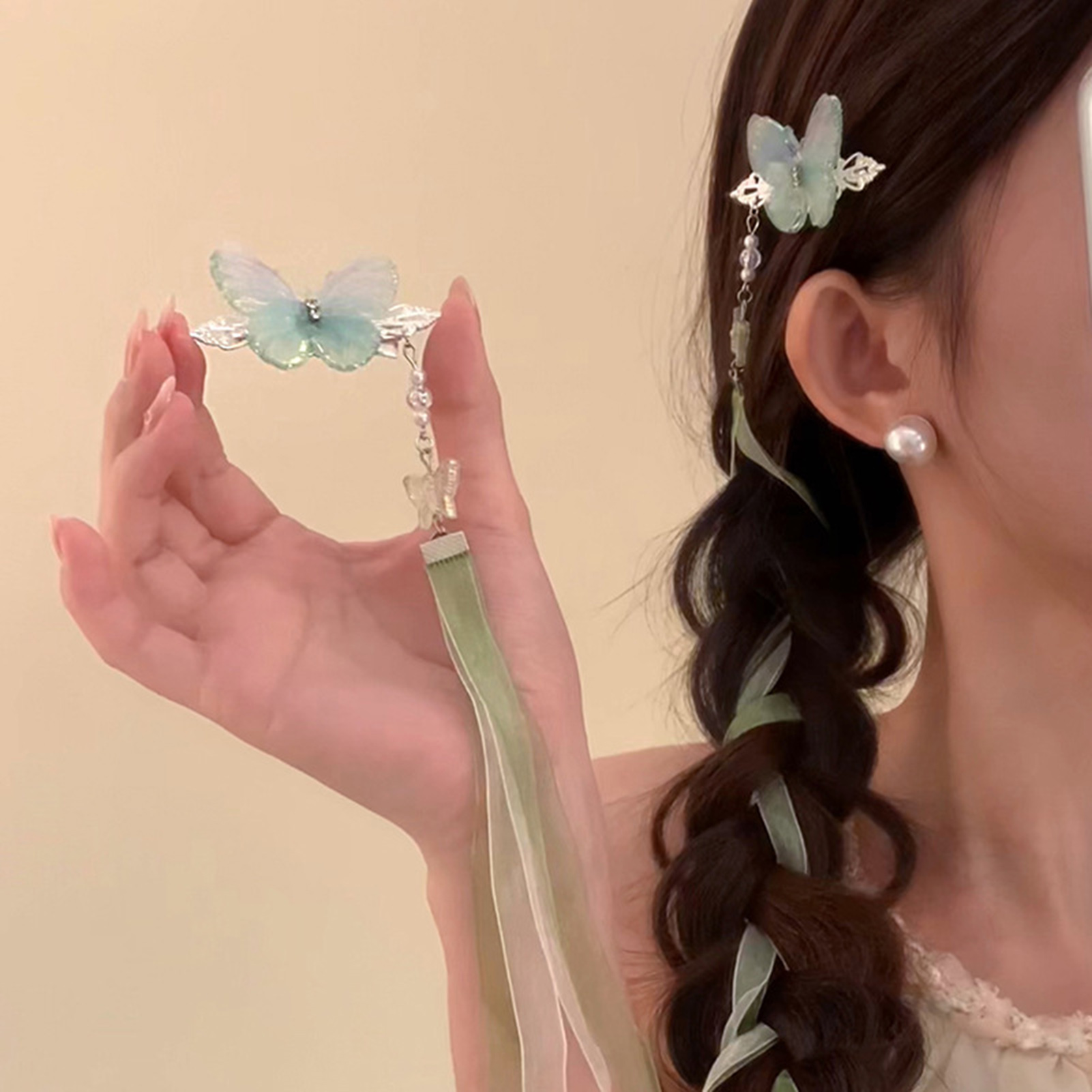 2pcs Neo Chinese Style Hair Cl - Hanbok Hair Pin review and price