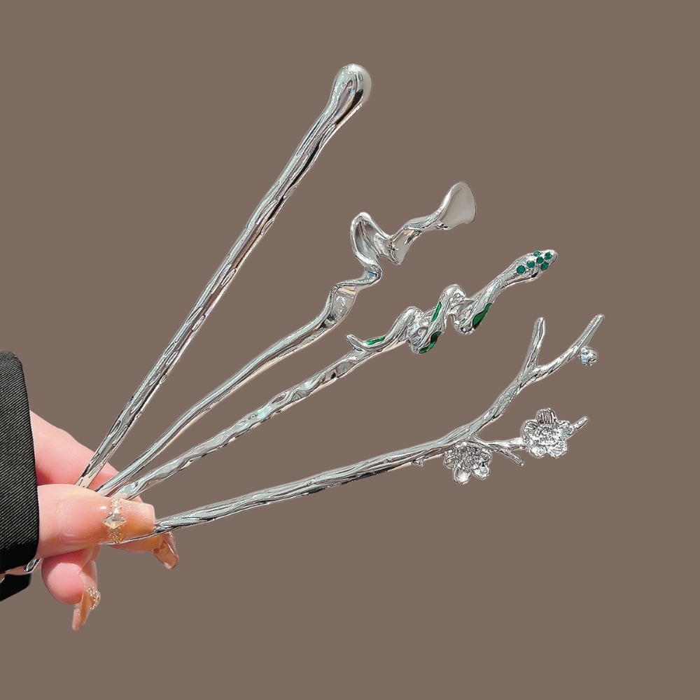 New Chinese Style Silver Metal - Hanbok Hair Pin review and price