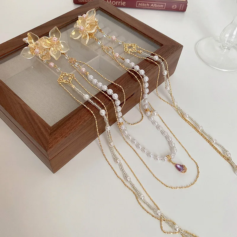 New Chinese Style Rhinestones  - Hanbok Hair Pin review and price