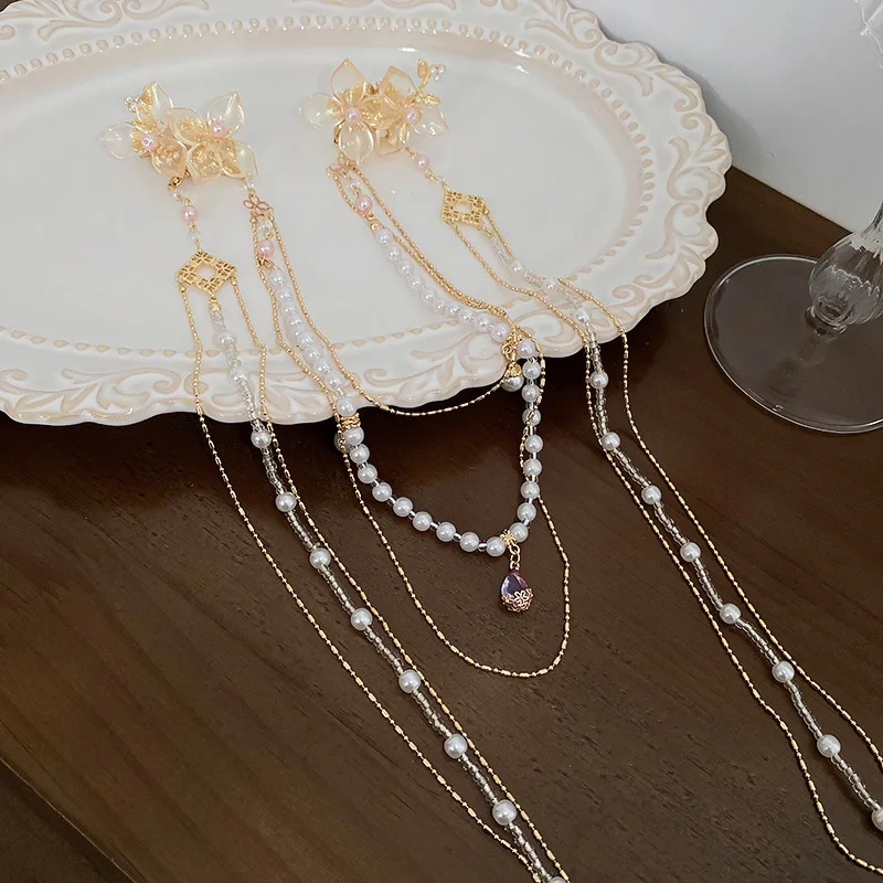 New Chinese Style Rhinestones  - Hanbok Hair Pin review and price